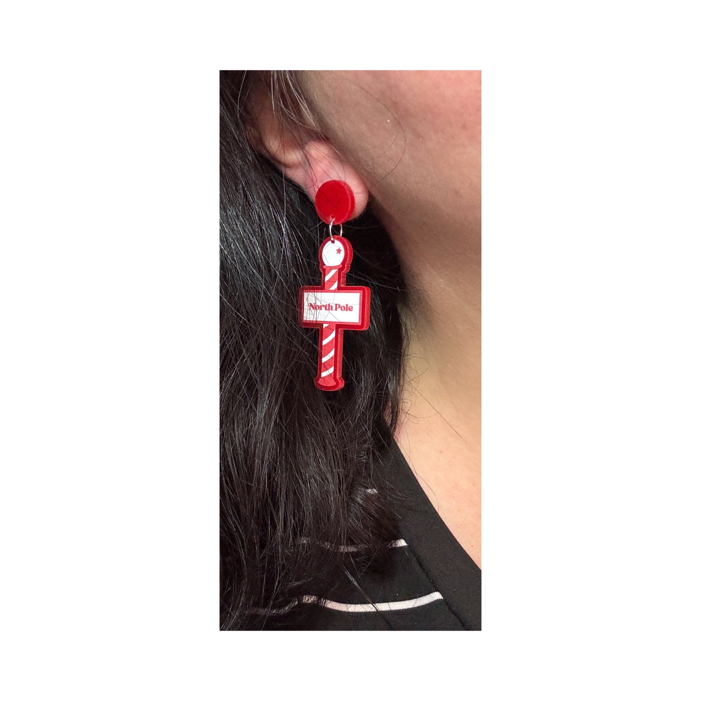 North Pole Drop Earrings