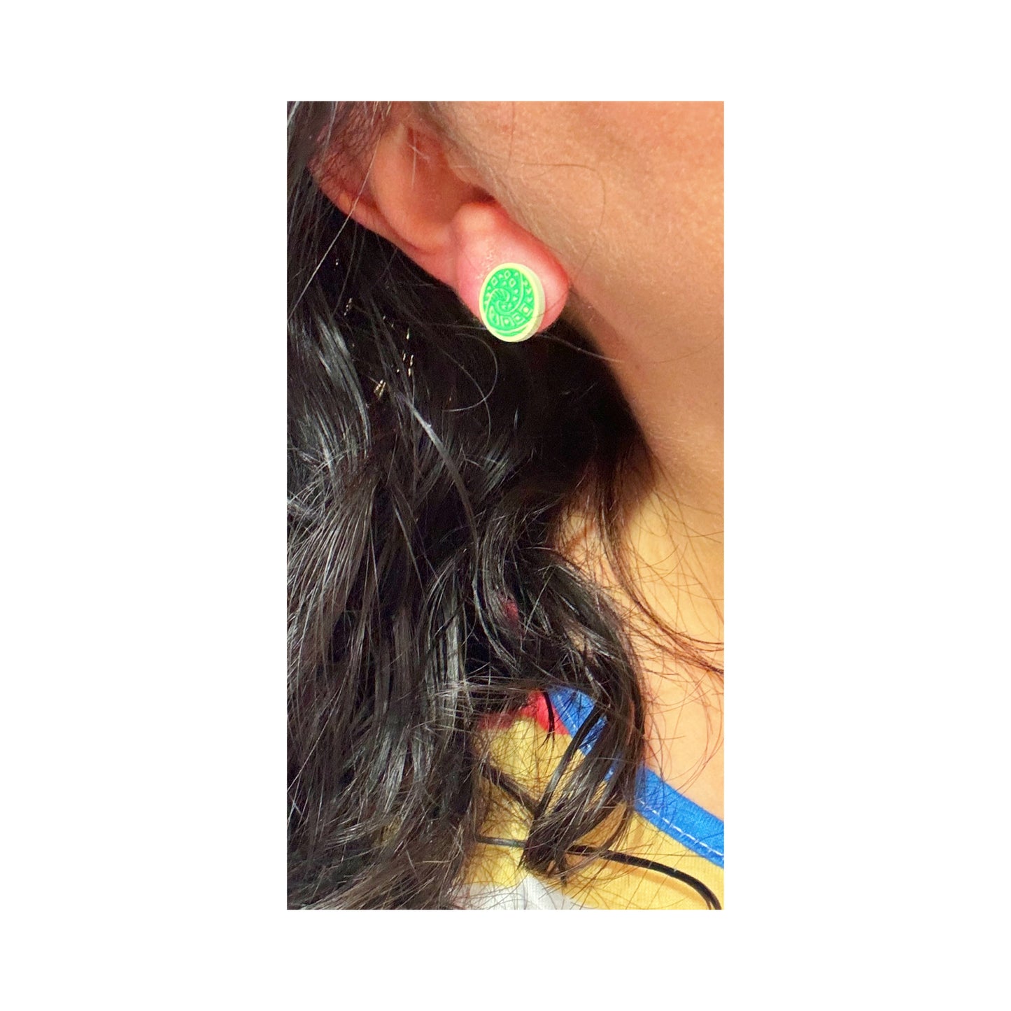 Heart of Te Fiti Post Earrings