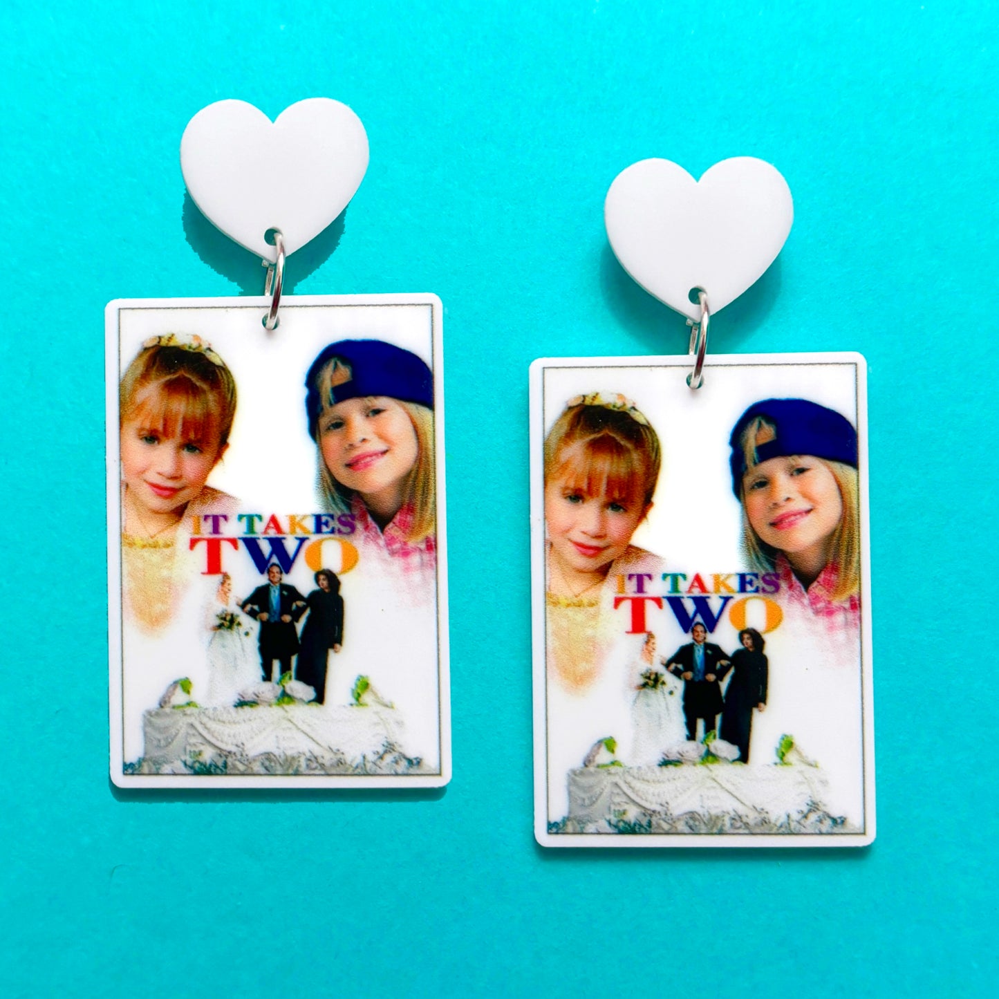 It Takes Two Drop Earrings