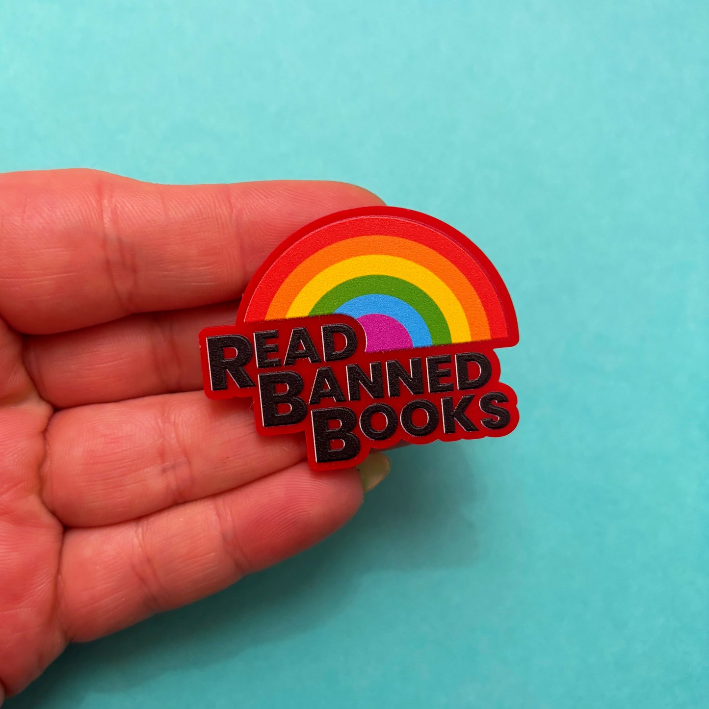 Read Banned Books Pin