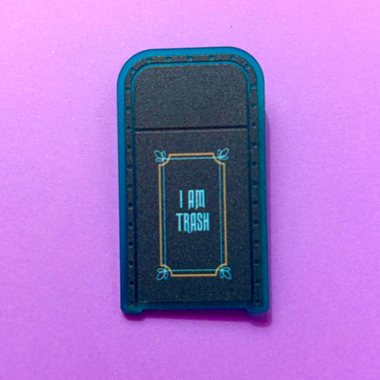 Mansion Trash Can Pin