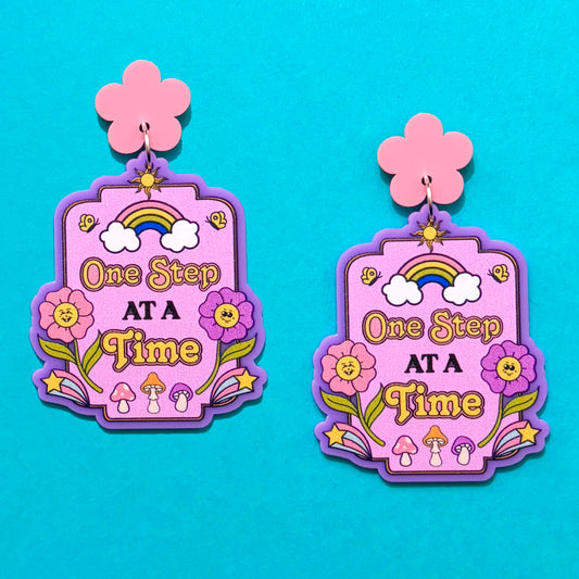 One Step At A Time Drop Earrings
