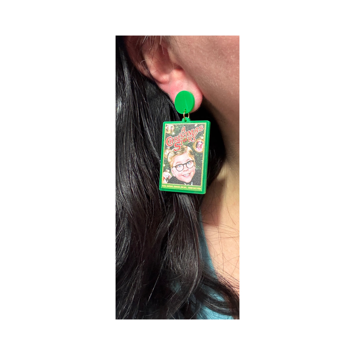 Christmas Story Movie Drop Earrings