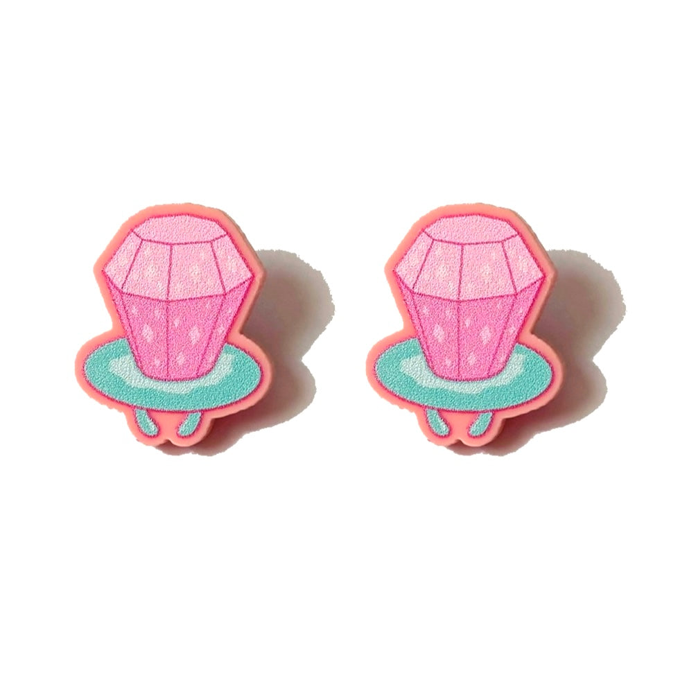 Ring Pop Post Earrings