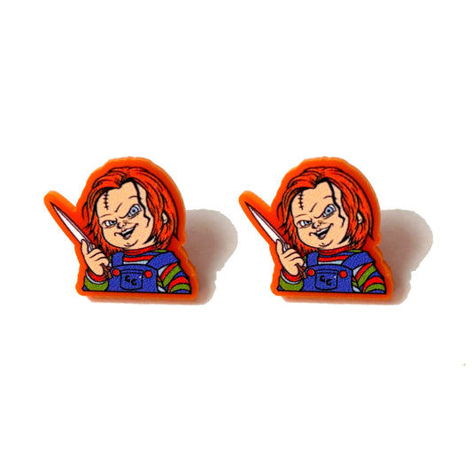 Good Guy Doll Post Earrings