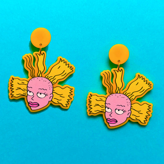 Cynthia Acrylic Drop Earrings