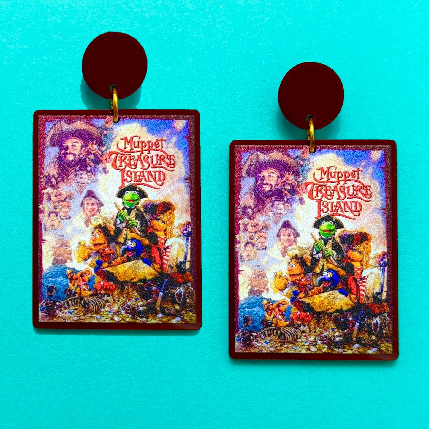 Puppet Treasure Island Drop Earrings