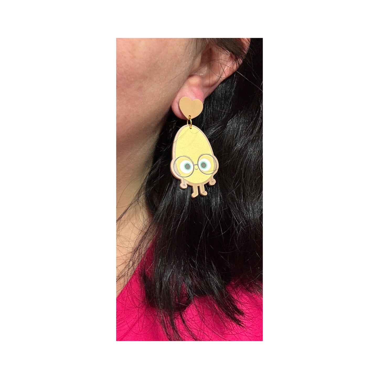 Good Egg Drop Earringss