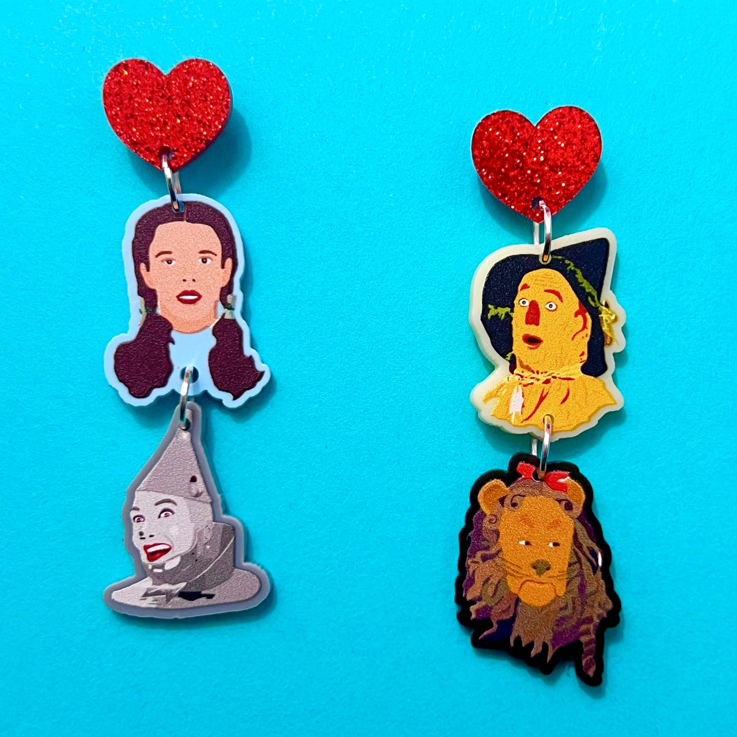 Oz Friends Tiered Drop Earrings