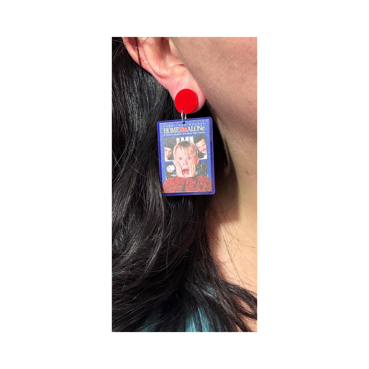Home Alone Movie Drop Earrings