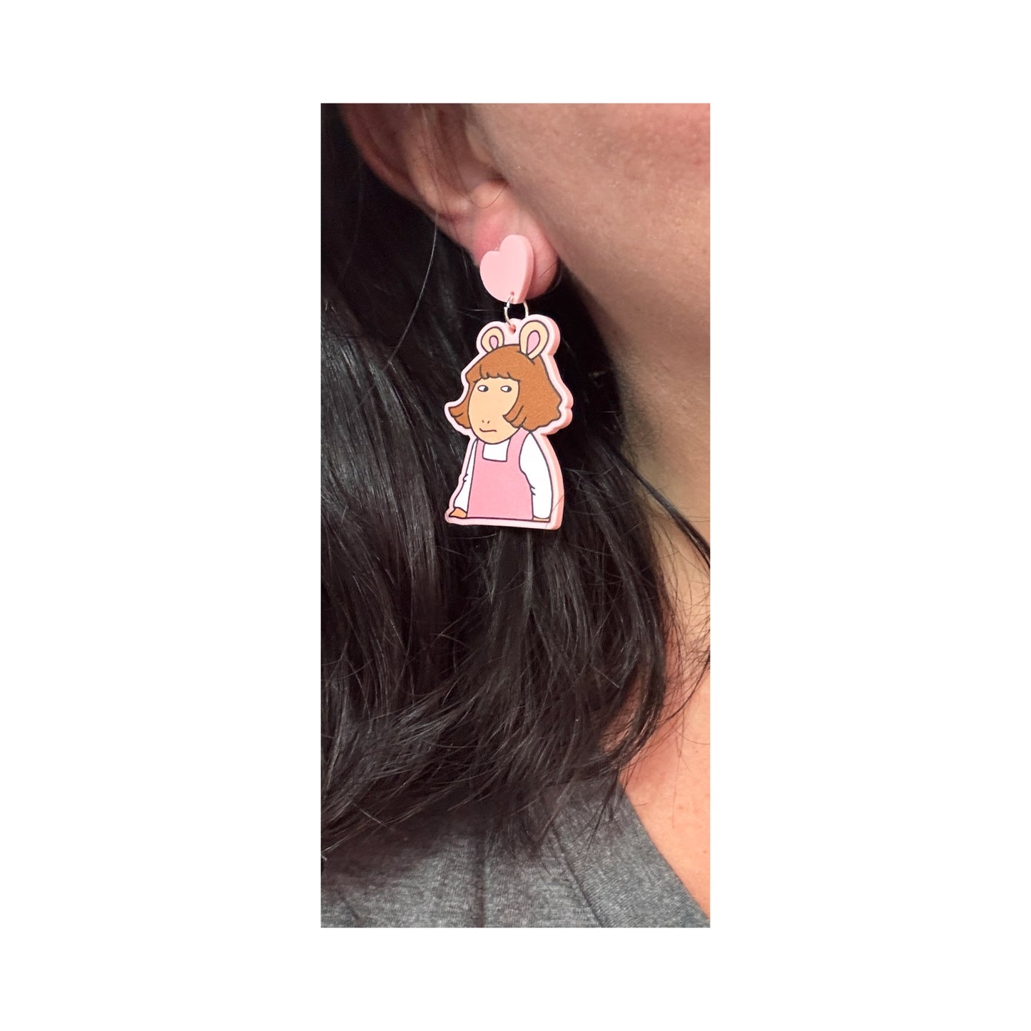 Side Eye Queen Drop Earrings
