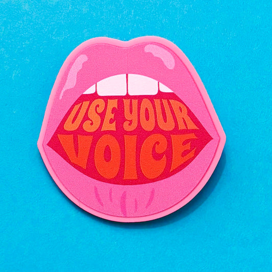 Use Your Voice Pin
