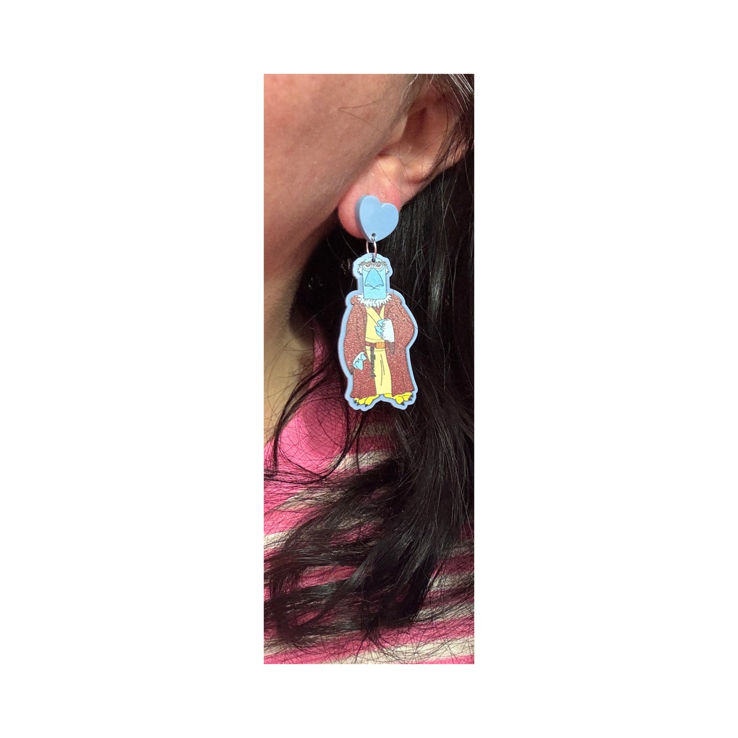 Jedi Eagle Drop Earrings