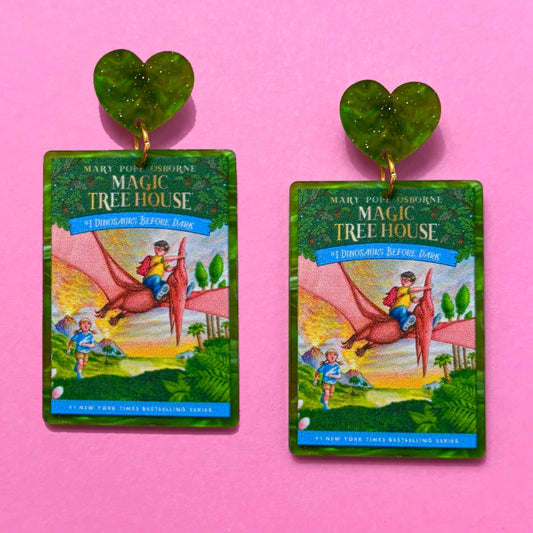 Magic Tree House Drop Earrings
