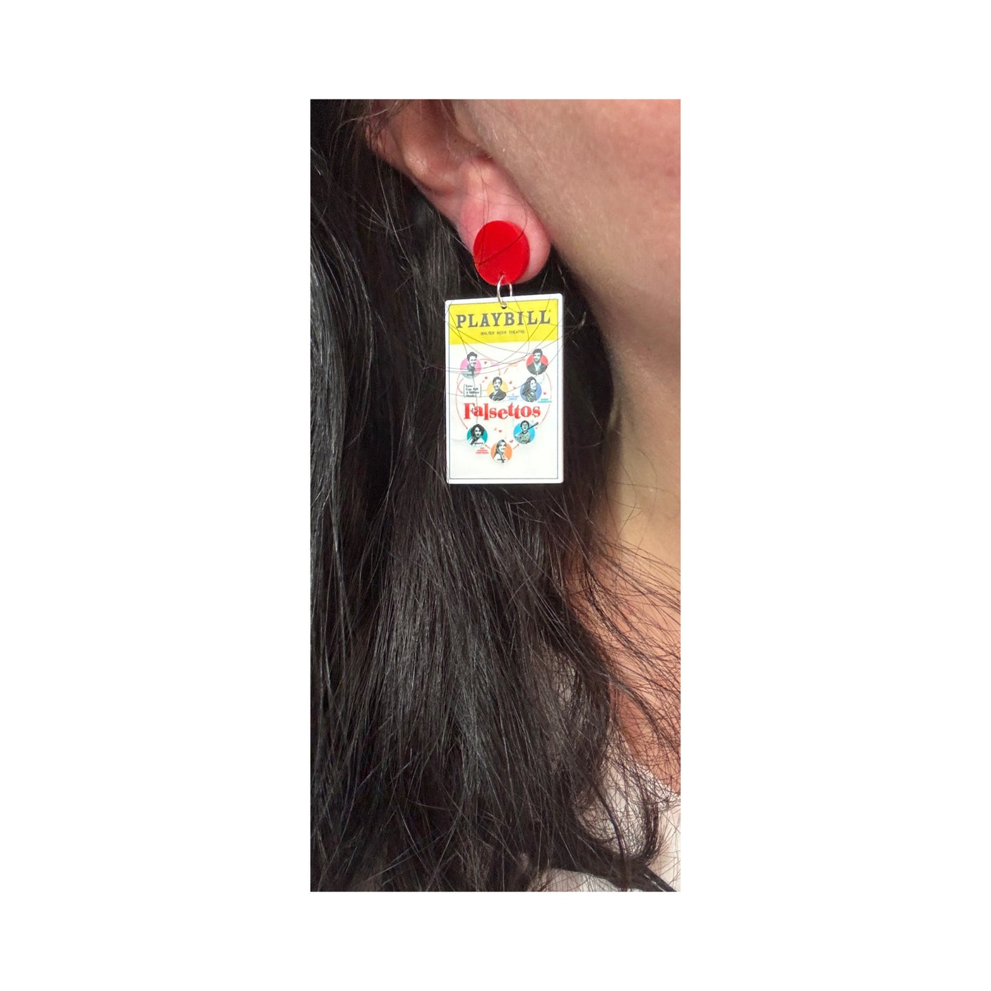 Falsettos Drop Earring