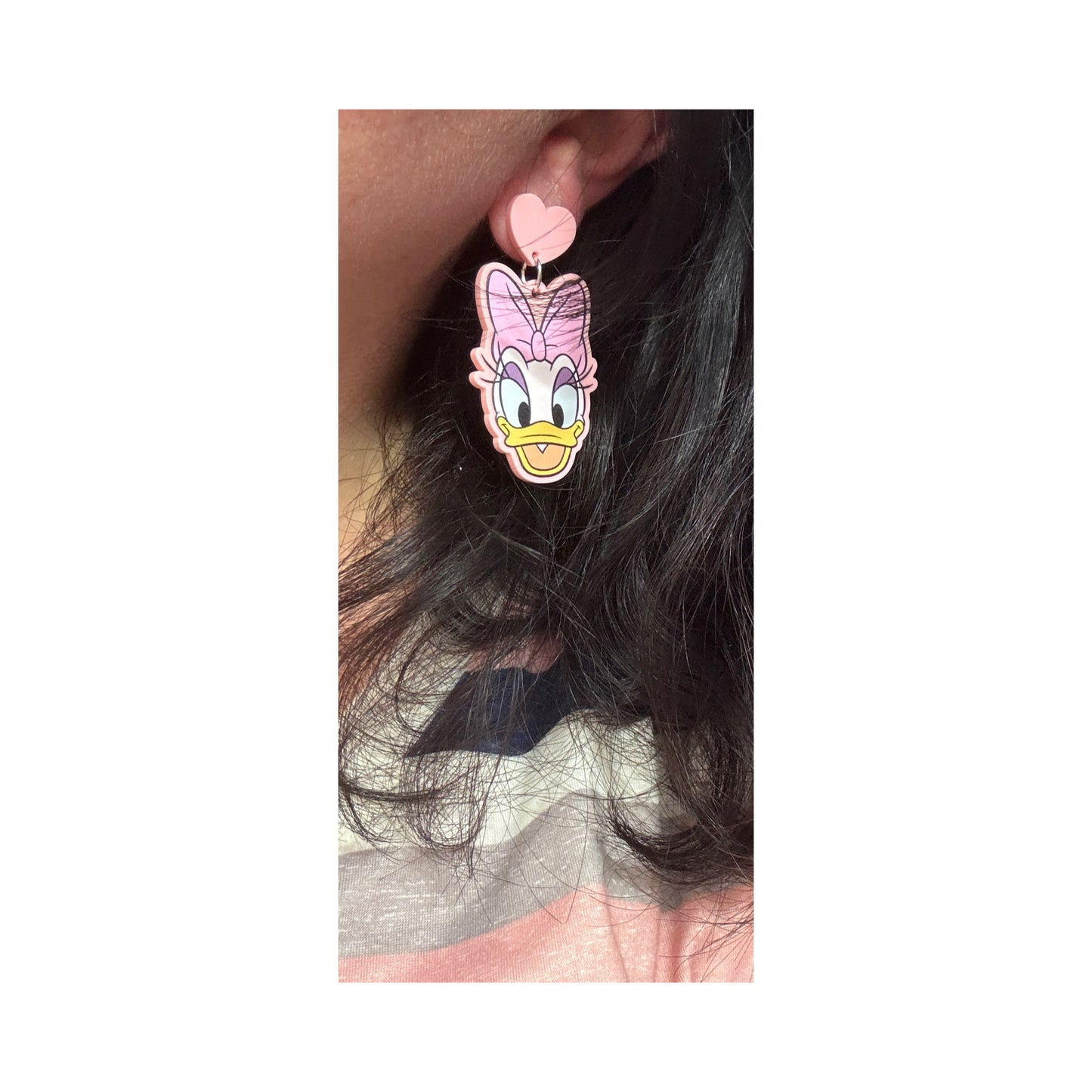 Lady Duck Drop Earrings