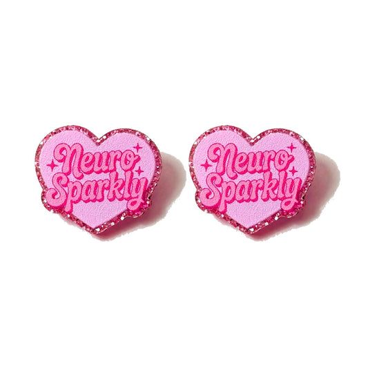 Neurosparkly Post Earrings