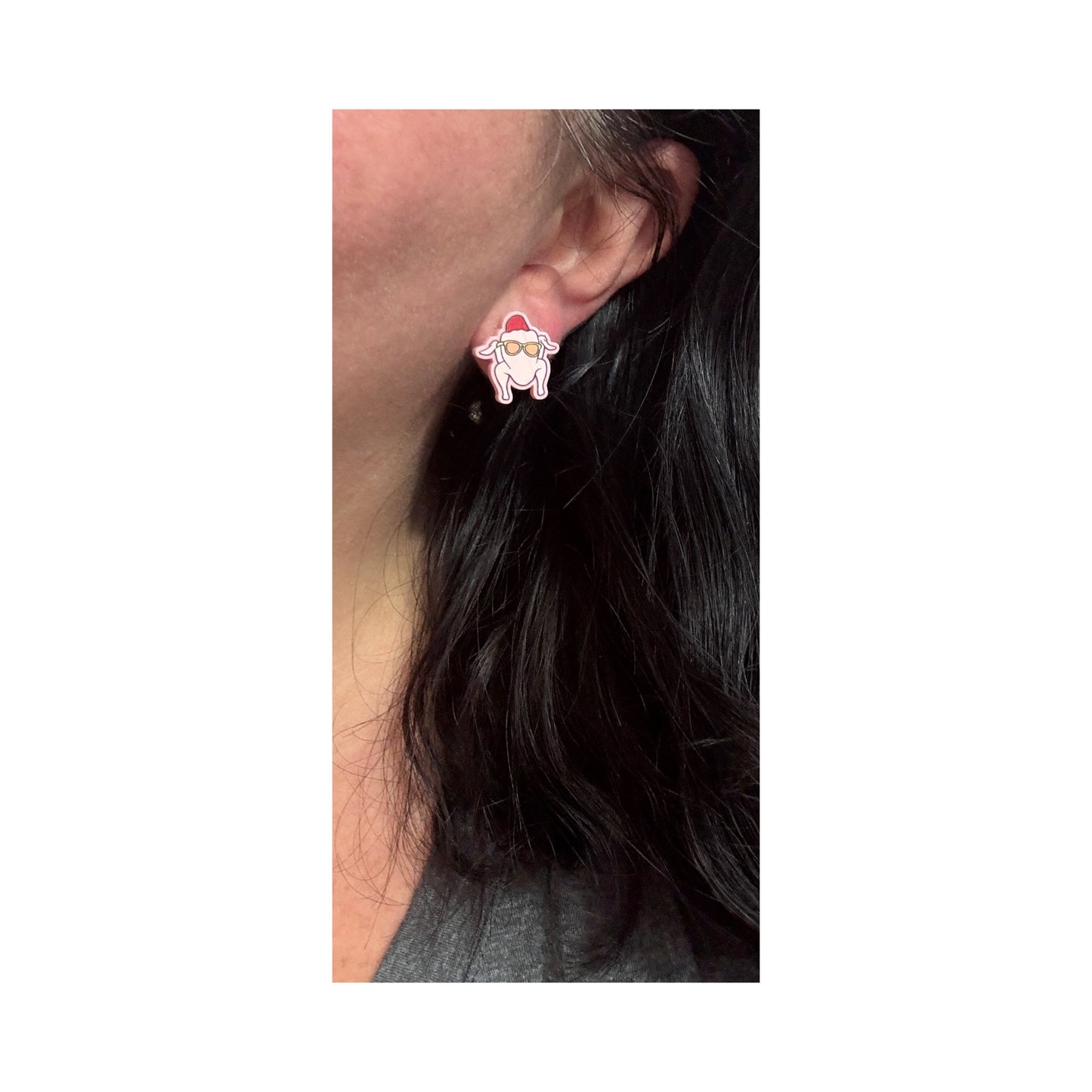 Friends Turkey Post Earrings
