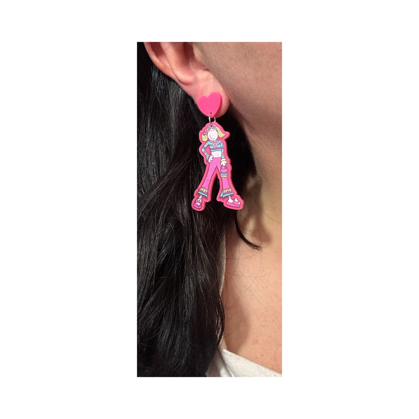 Groovy Girl Drop Earrings