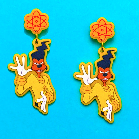 Powerline Yellow Drop Earrings