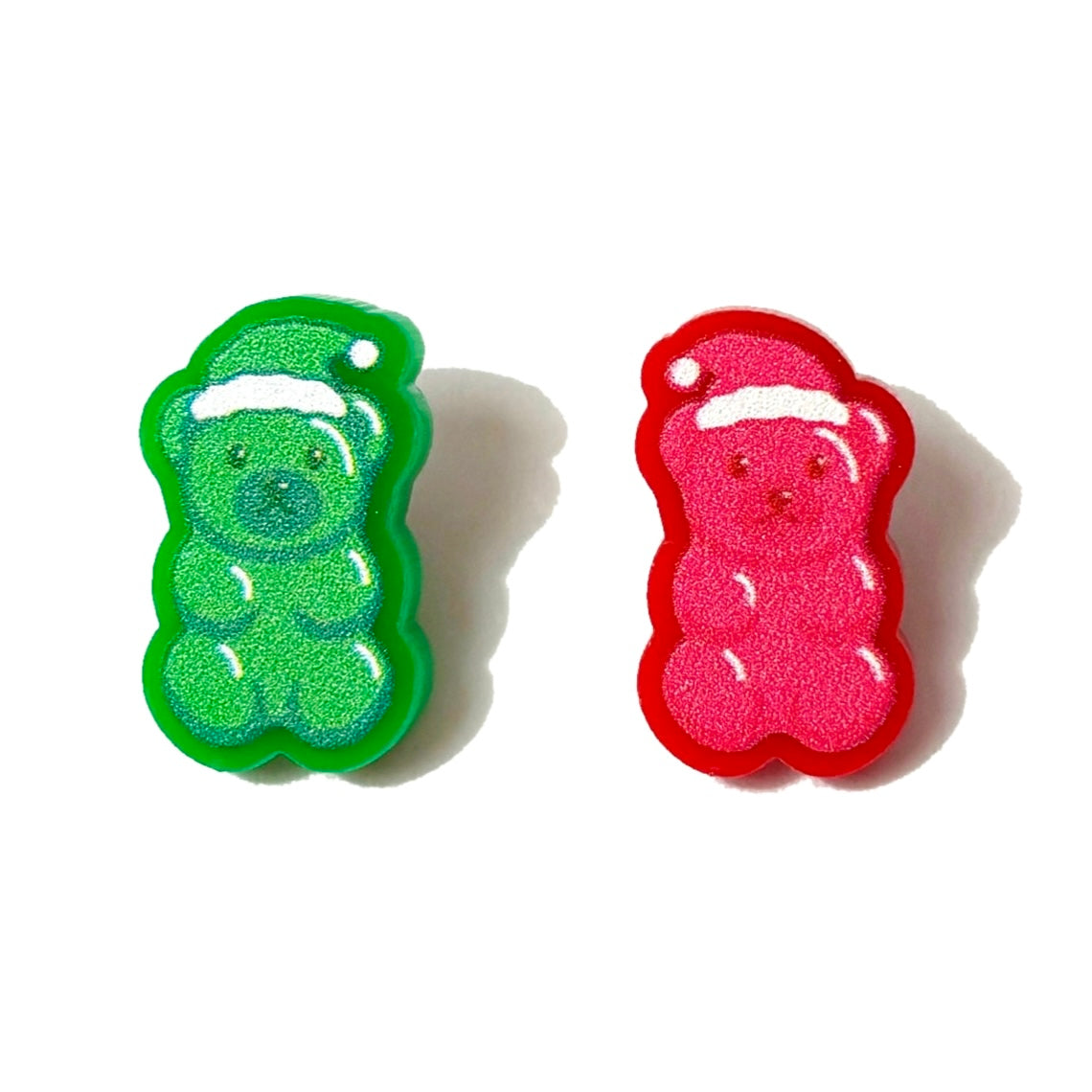 Holiday Gummy Bears Post Earrings