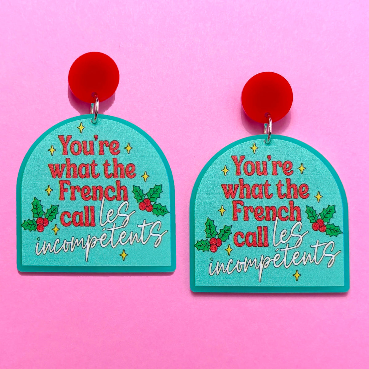 Les Incompetents Drop Earrings
