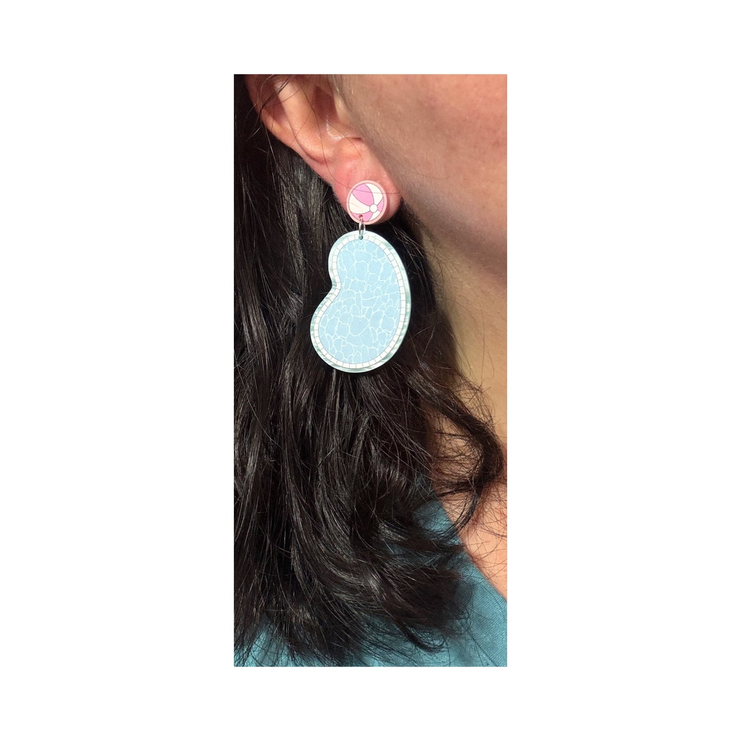 Pool Party Drop Earrings