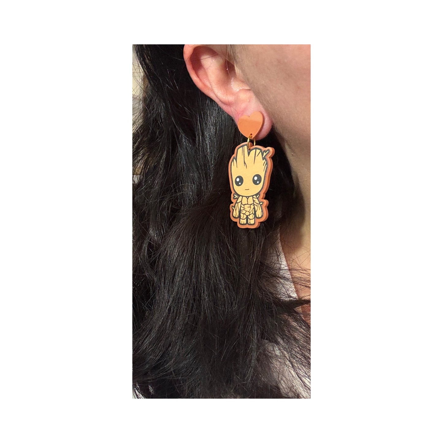 My Friend Tree Drop Earrings