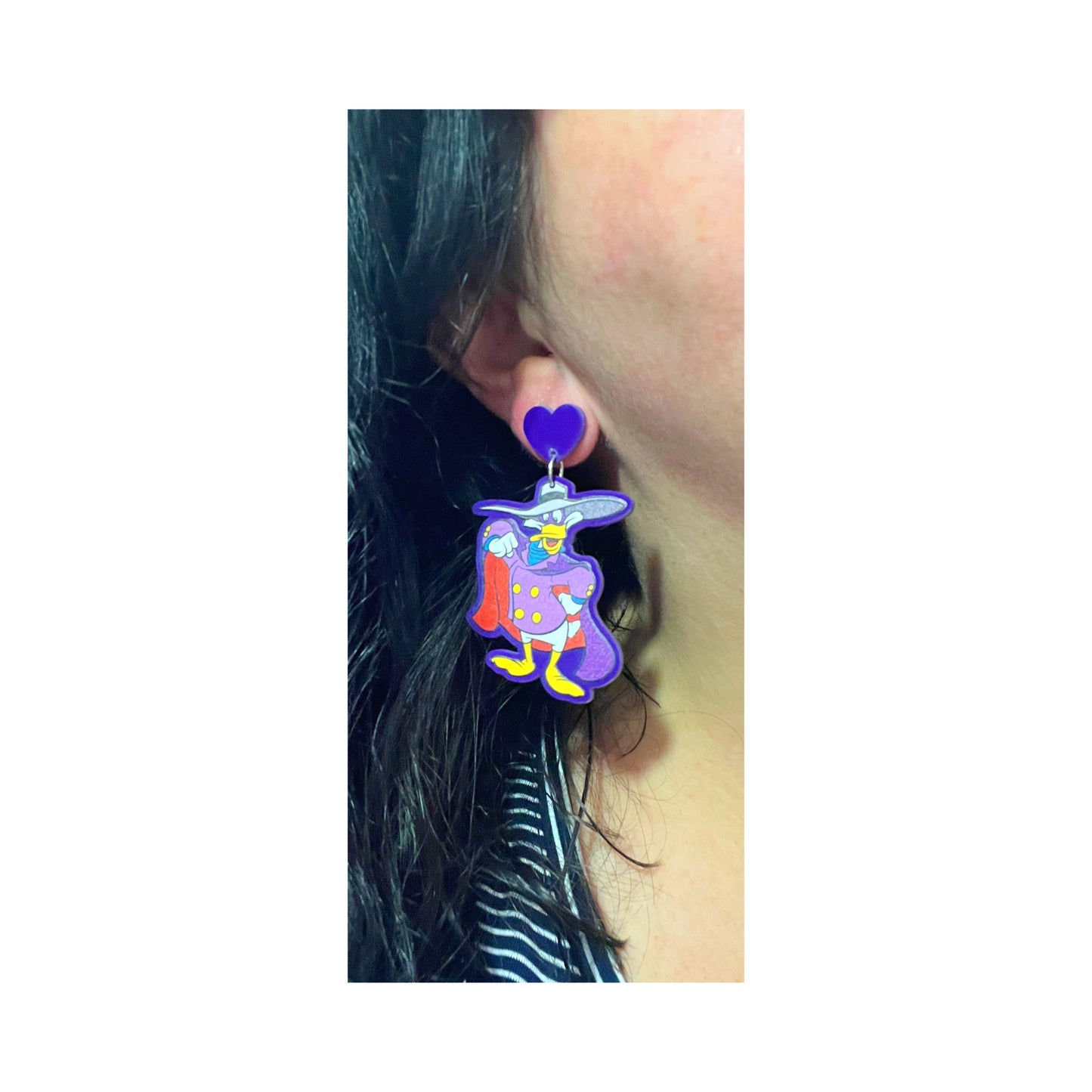 Darkwing Drop Earrings