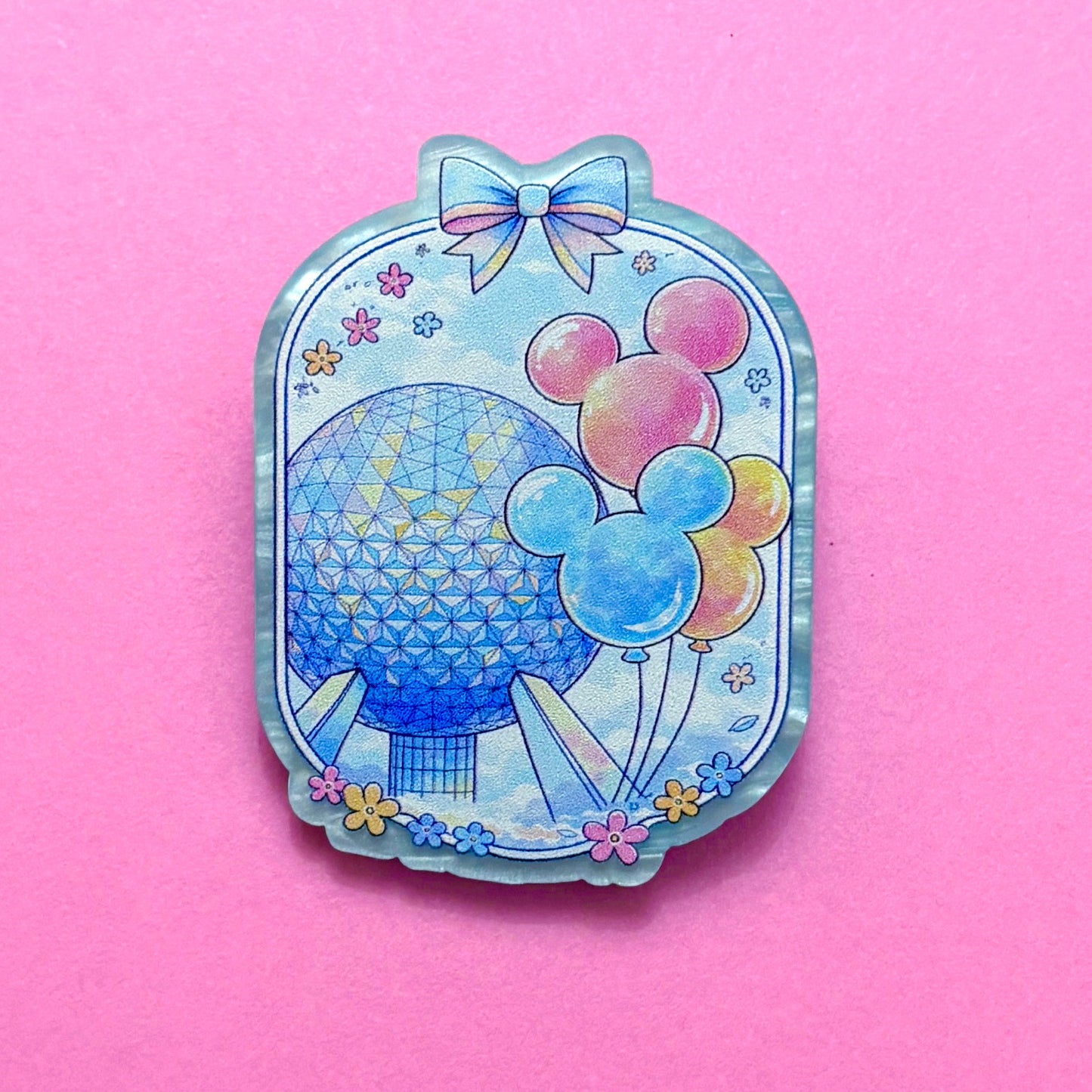 Pastel Geo Park Pin