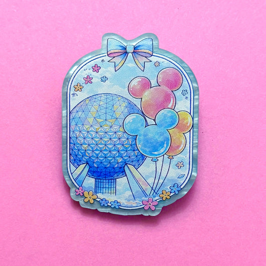 Pastel Geo Park Pin