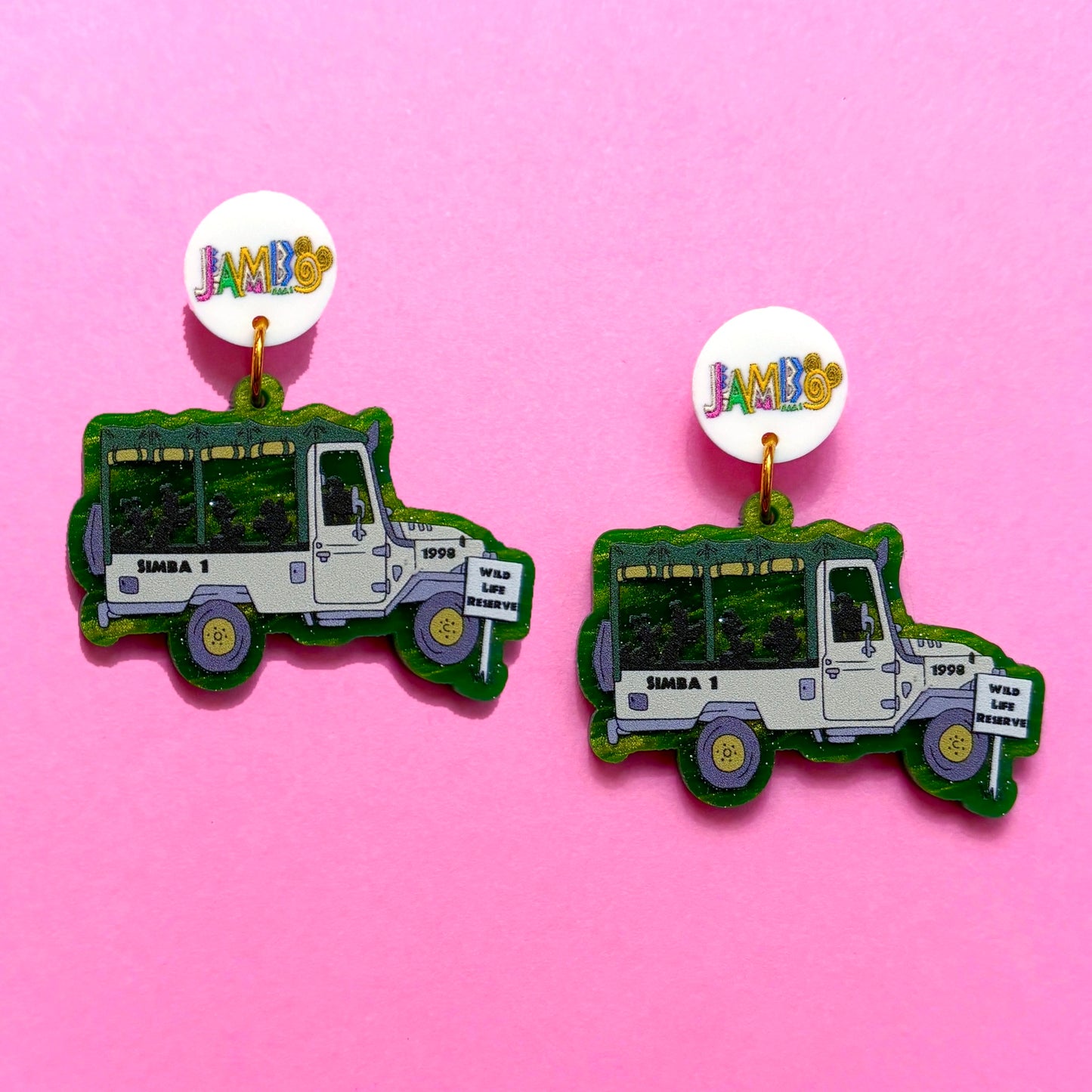 Jambo Jeep Drop Earrings