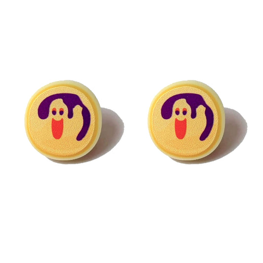 Ghost Cookie Post Earrings