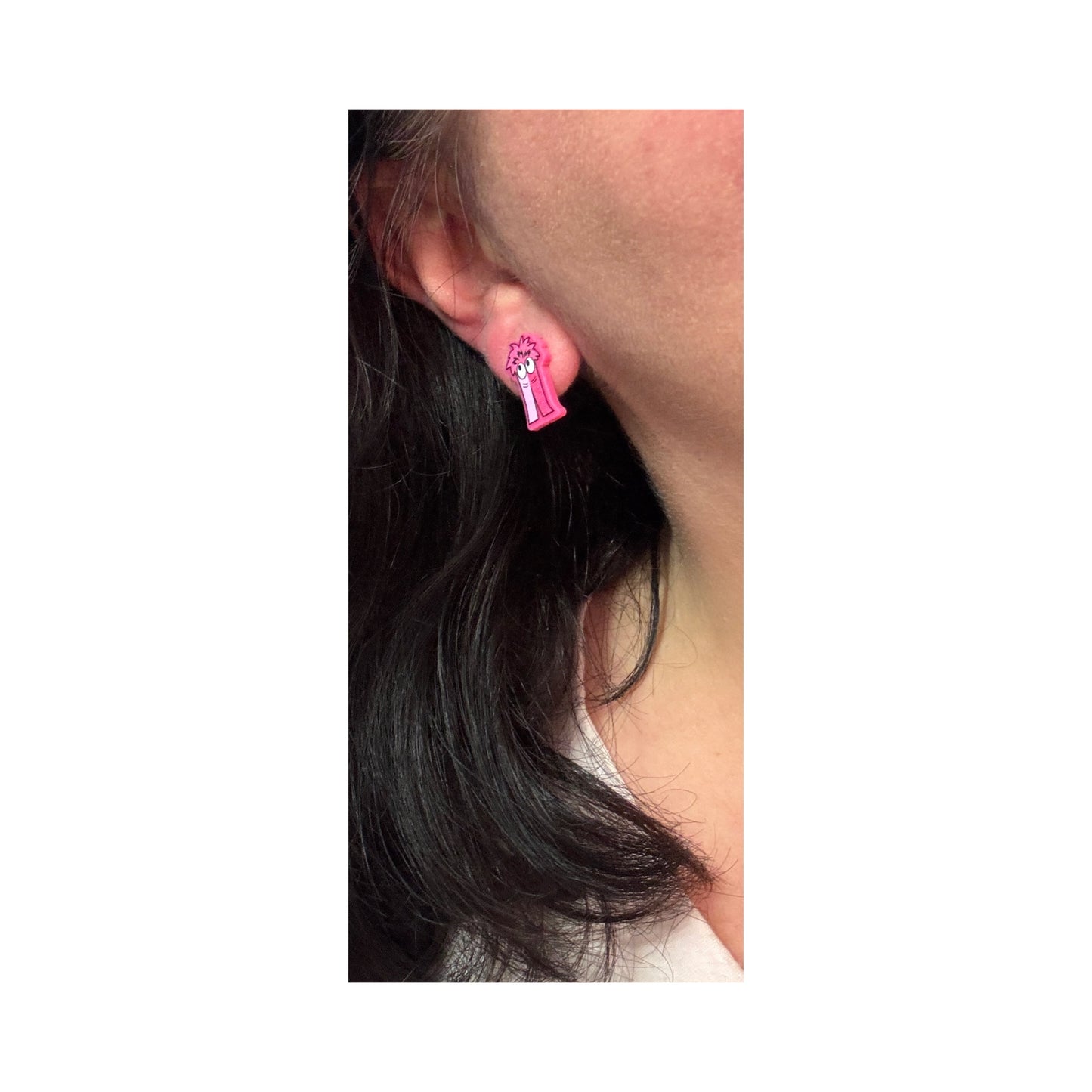Mome Raths Post Earrings