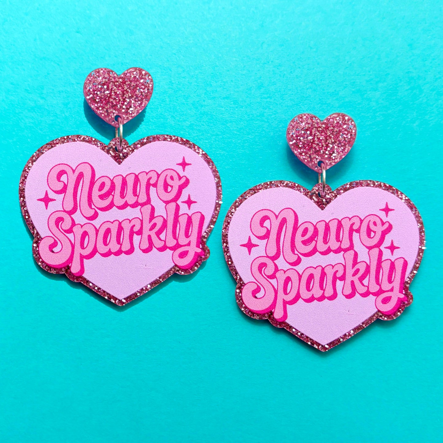 Neurosparkly Drop Earrings