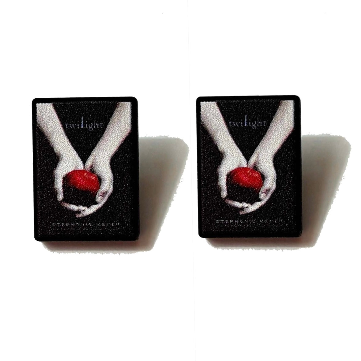 Twilight Book Post Earrings