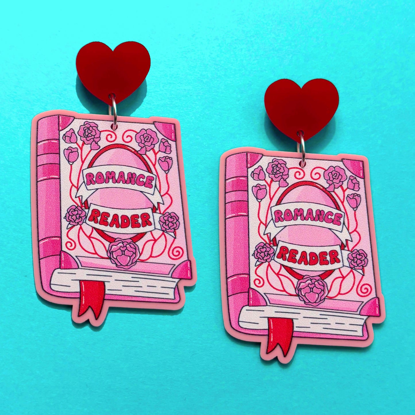 Romance Reader Book Drop Earrings