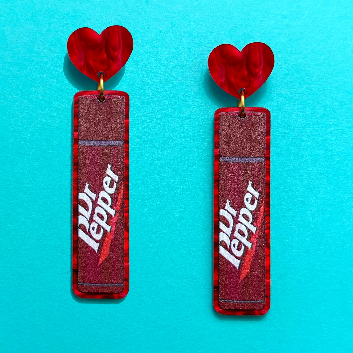Soda Chapstick Drop Earrings