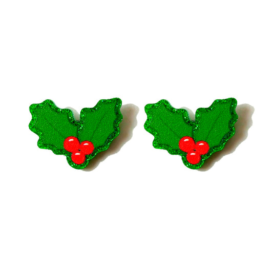 Holly Sparkle Post Earrings