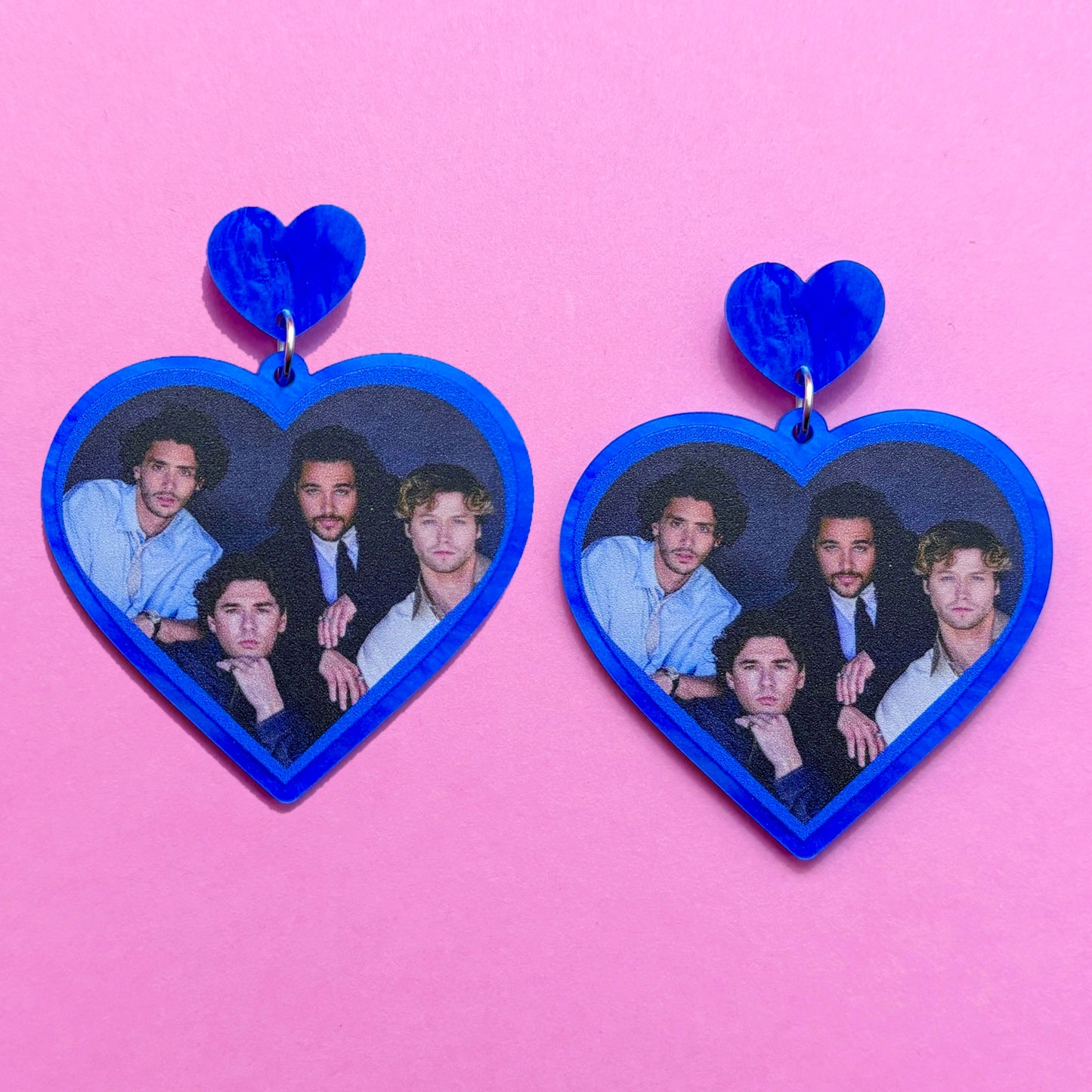 Briar Boys Heart Drop Earrings