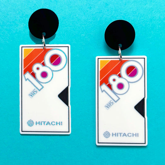 80s VHS Drop Earrings