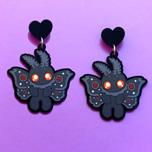 Moth Cutie Drop Earrings