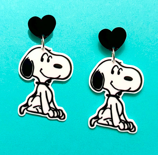 Snoopy Drop Earrings