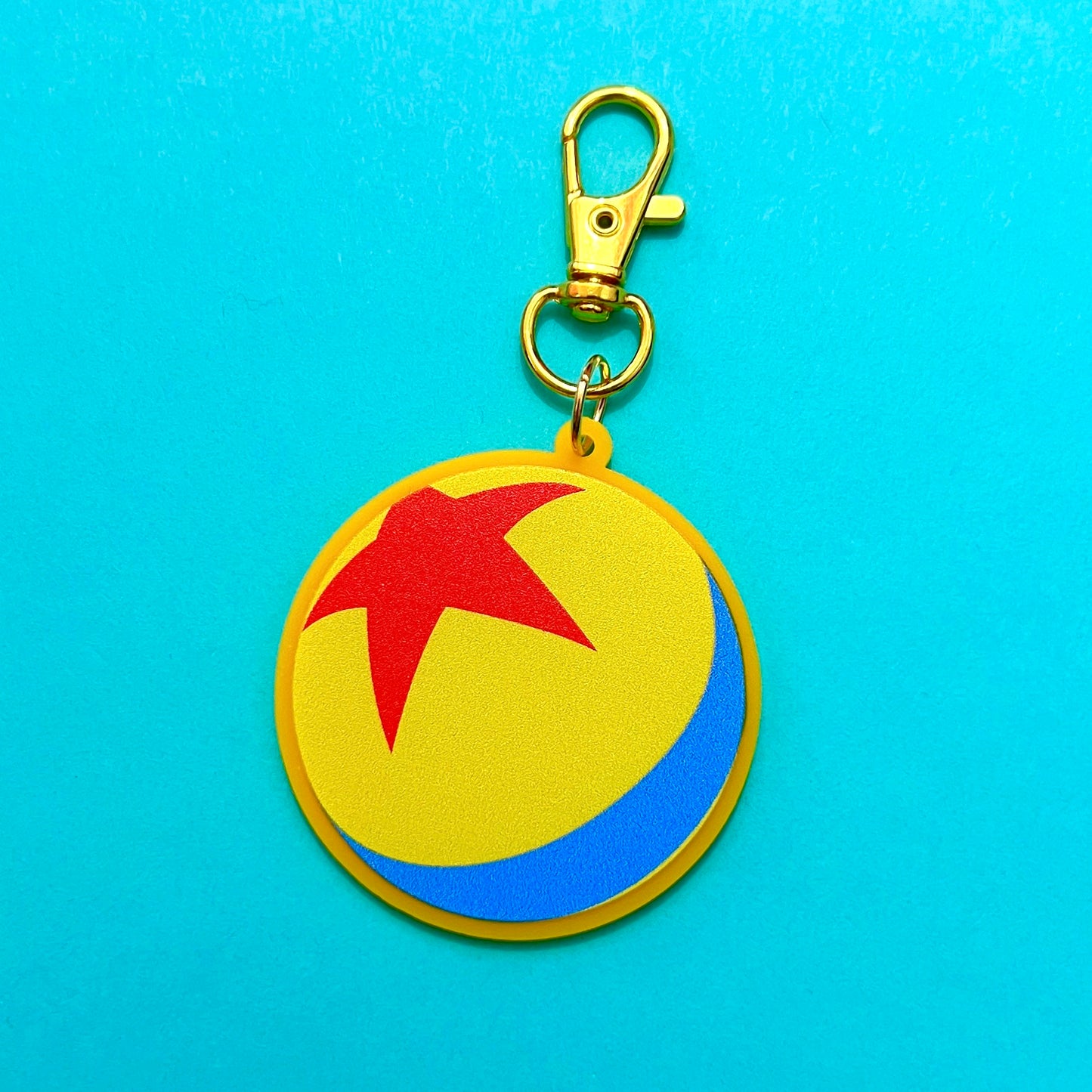 Luxo Ball Bag Charm or Keychain