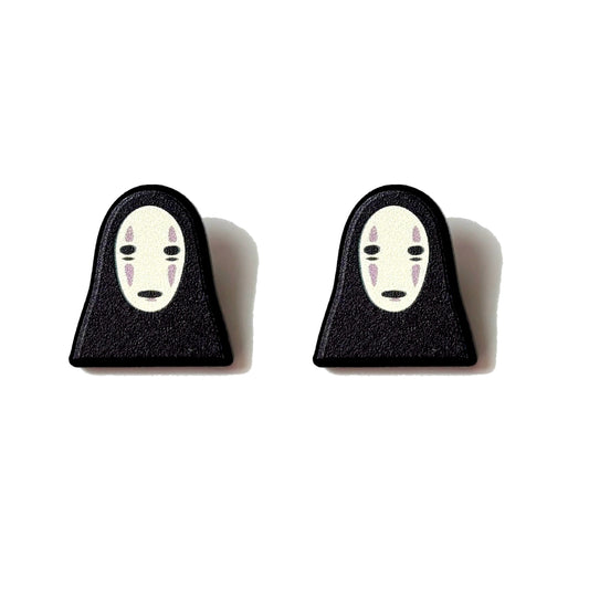No Face Post Earrings