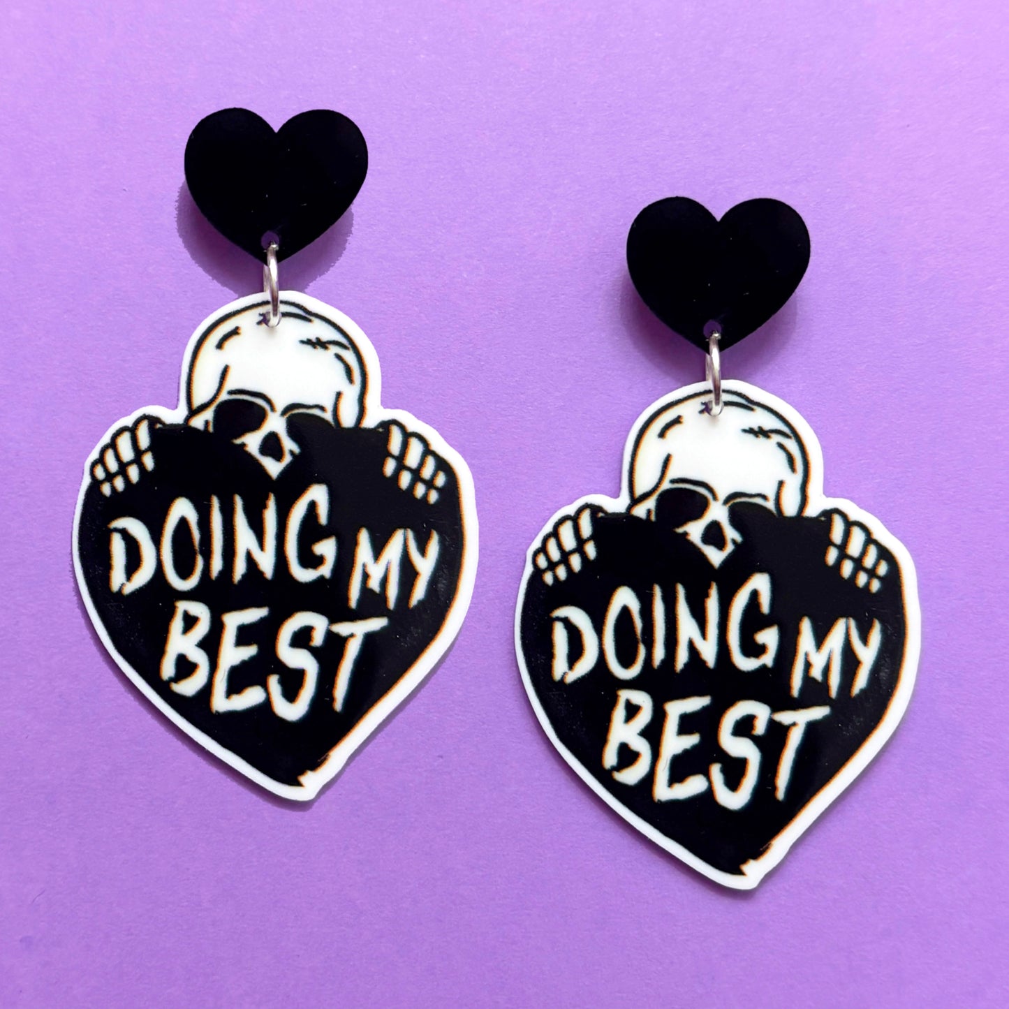 Doing My Best Drop Earrings