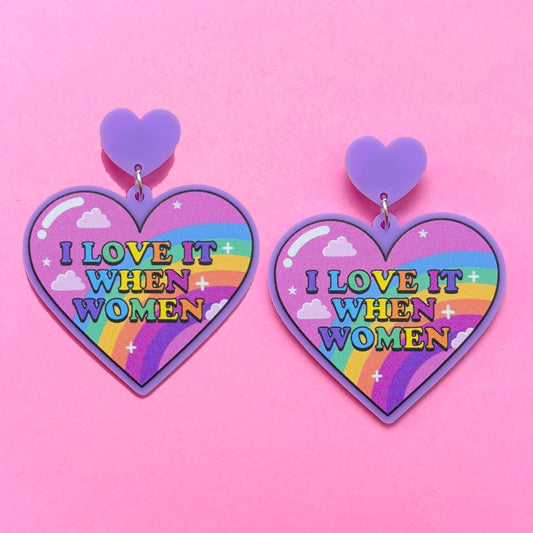 I Love It When Women Drop Earrings