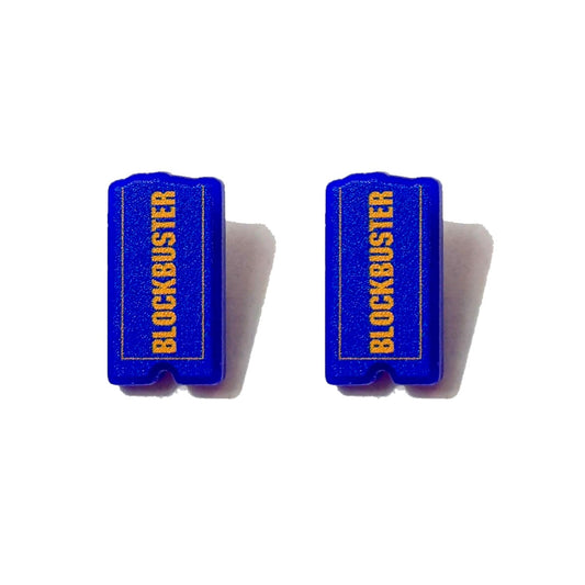 Blockbuster Post Earrings