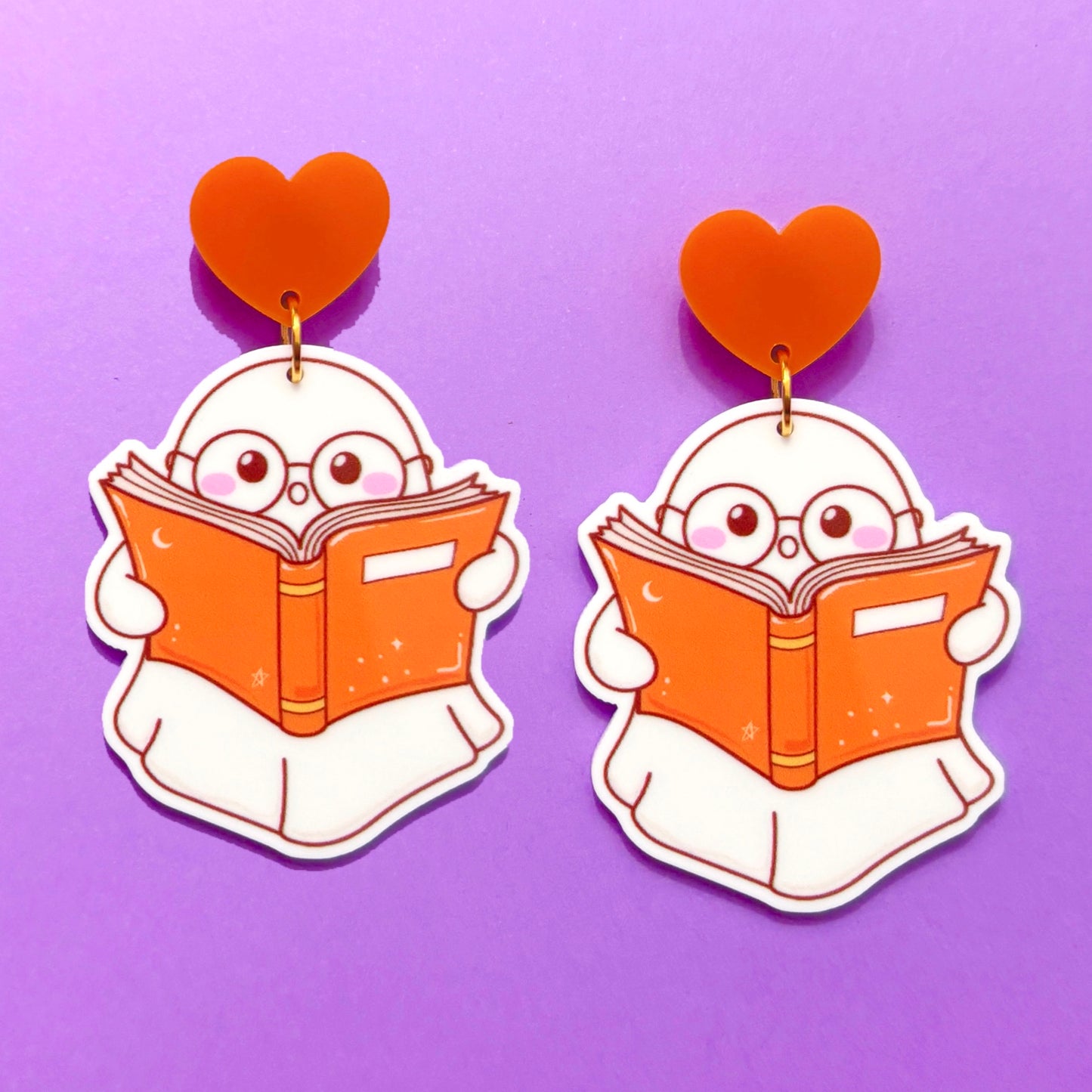 Bookish Boo Cutie Drop Earrings