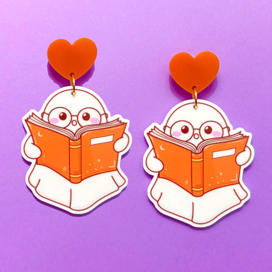 Bookish Boo Cutie Drop Earrings